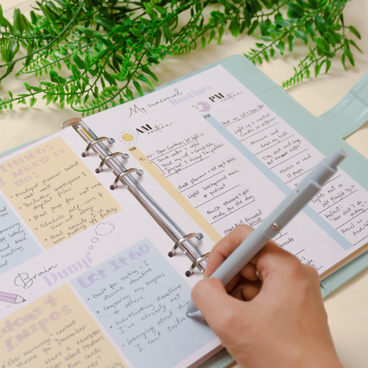 The Life Designer 2.0 - 6 Month Refill Insert Pack - GirlGottaChange