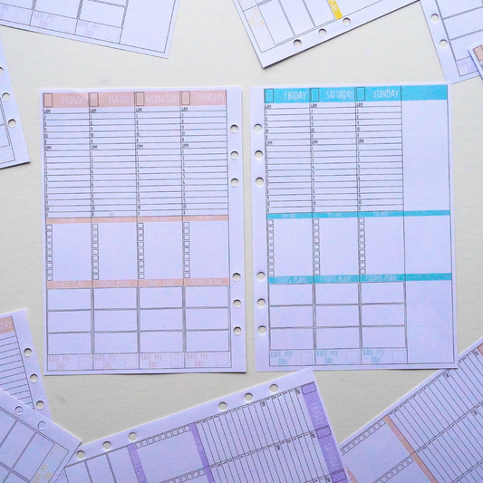 The Life Designer- Undated Life Planner Binder - GirlGottaChange