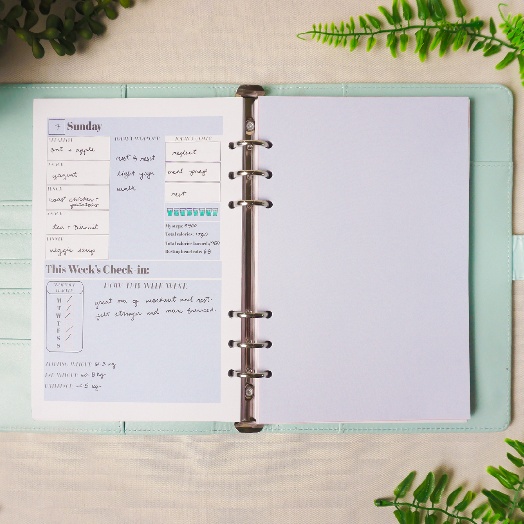 Weekly Health & Fitness Inserts (PREORDER)