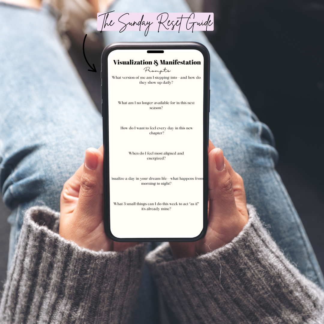 The Sunday Reset Ritual | Digital, Interactive Guide/Workbook - GirlGottaChange