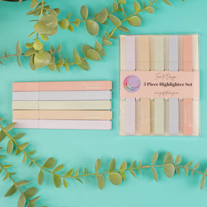 Pastel Highlighter Set- Pack Of 5