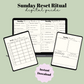 The Sunday Reset Ritual | Digital, Interactive Guide/Workbook - GirlGottaChange