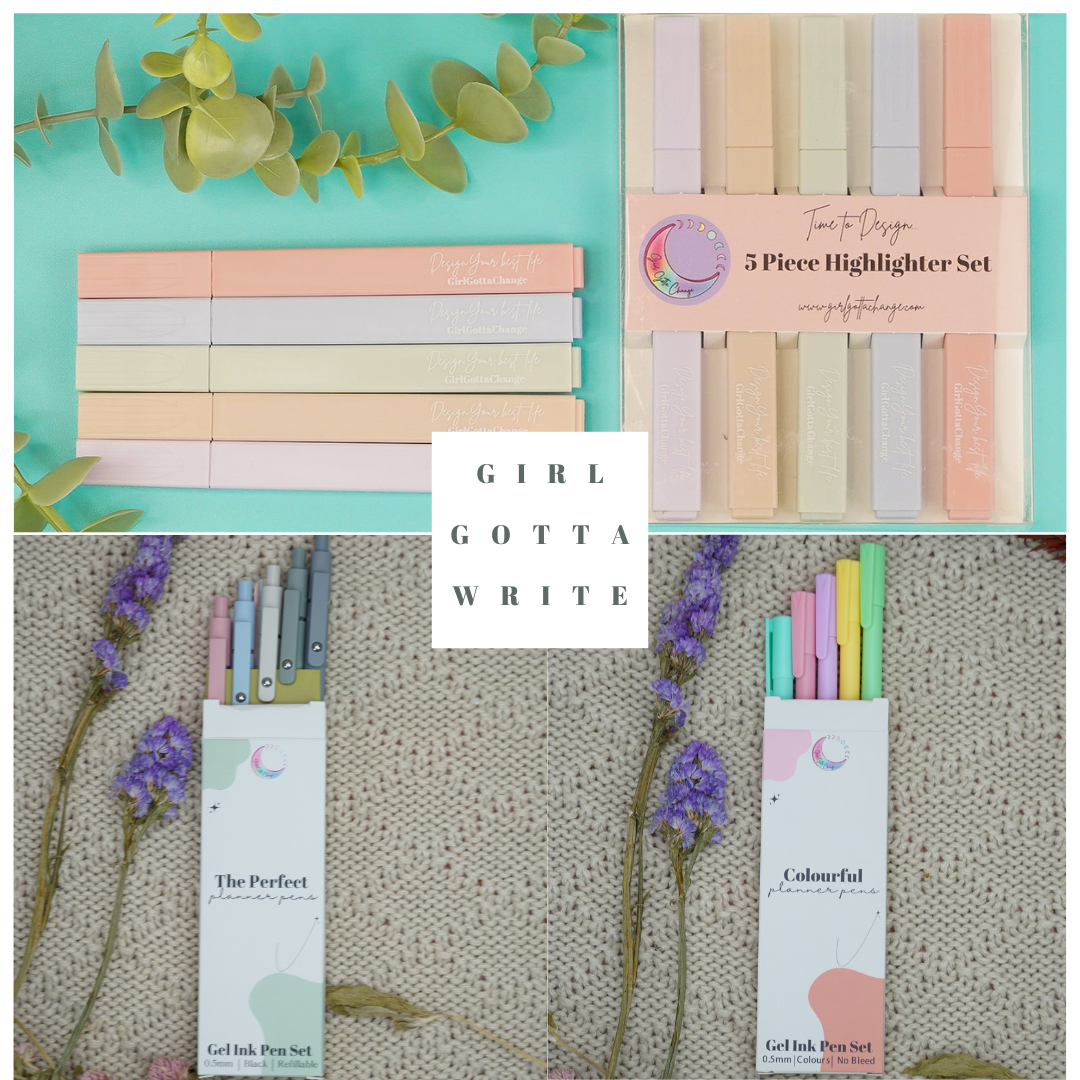 Girl Gotta Write | Entire Writing Collection - GirlGottaChange